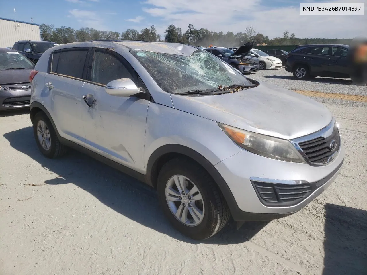 2011 Kia Sportage Lx VIN: KNDPB3A25B7014397 Lot: 75046614