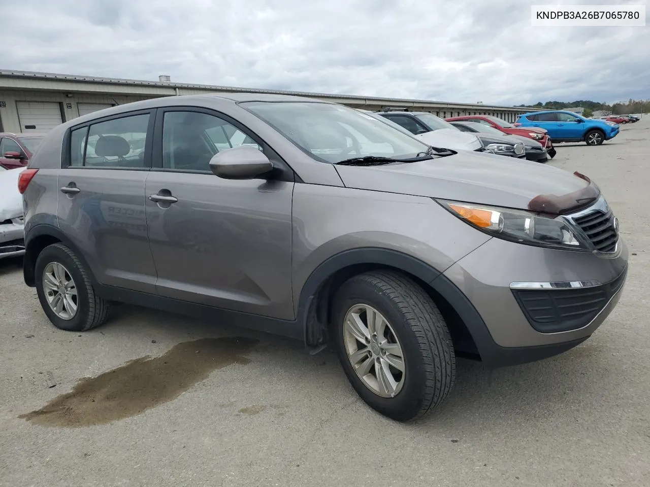 2011 Kia Sportage Lx VIN: KNDPB3A26B7065780 Lot: 75327514