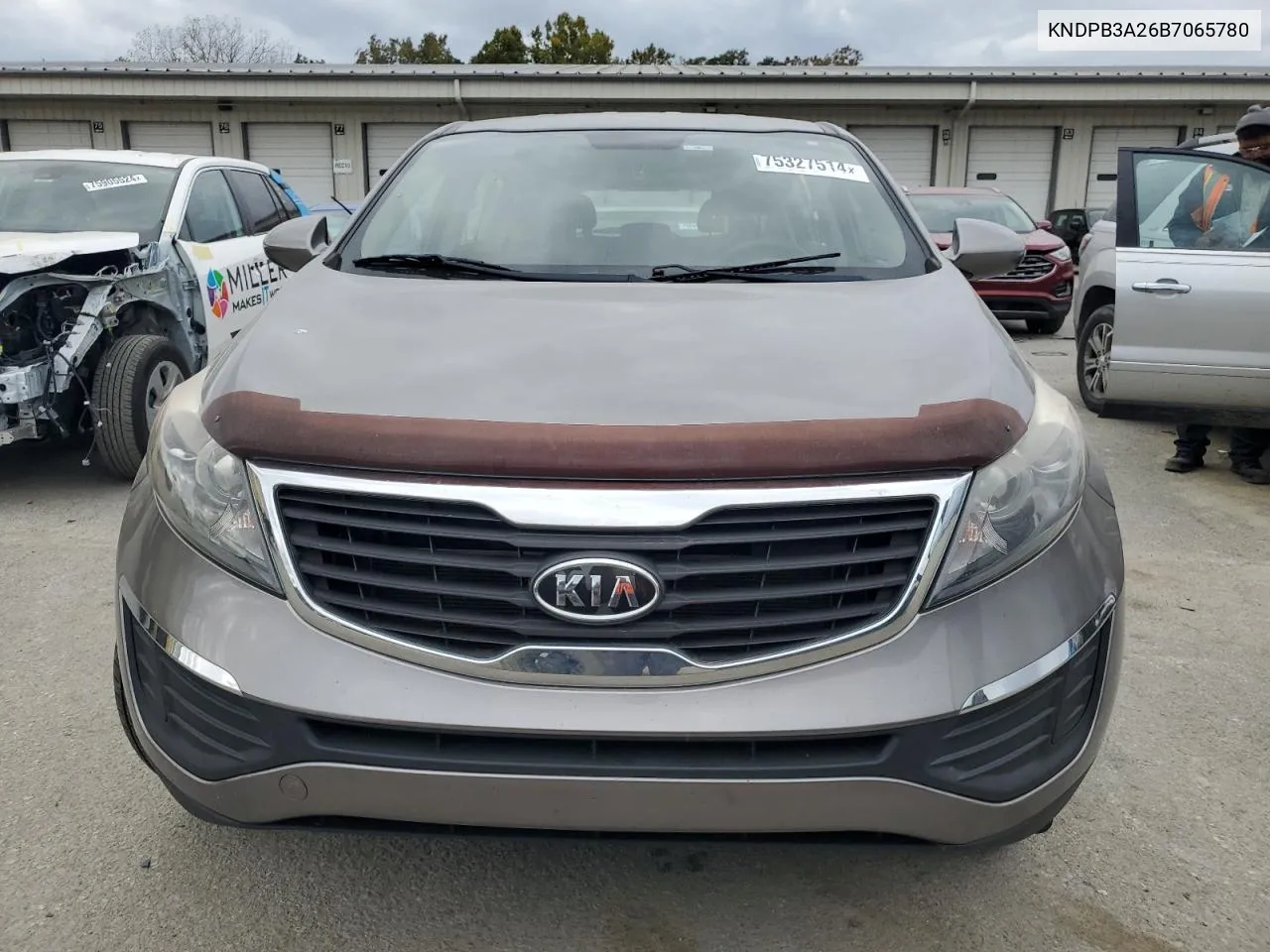 2011 Kia Sportage Lx VIN: KNDPB3A26B7065780 Lot: 75327514