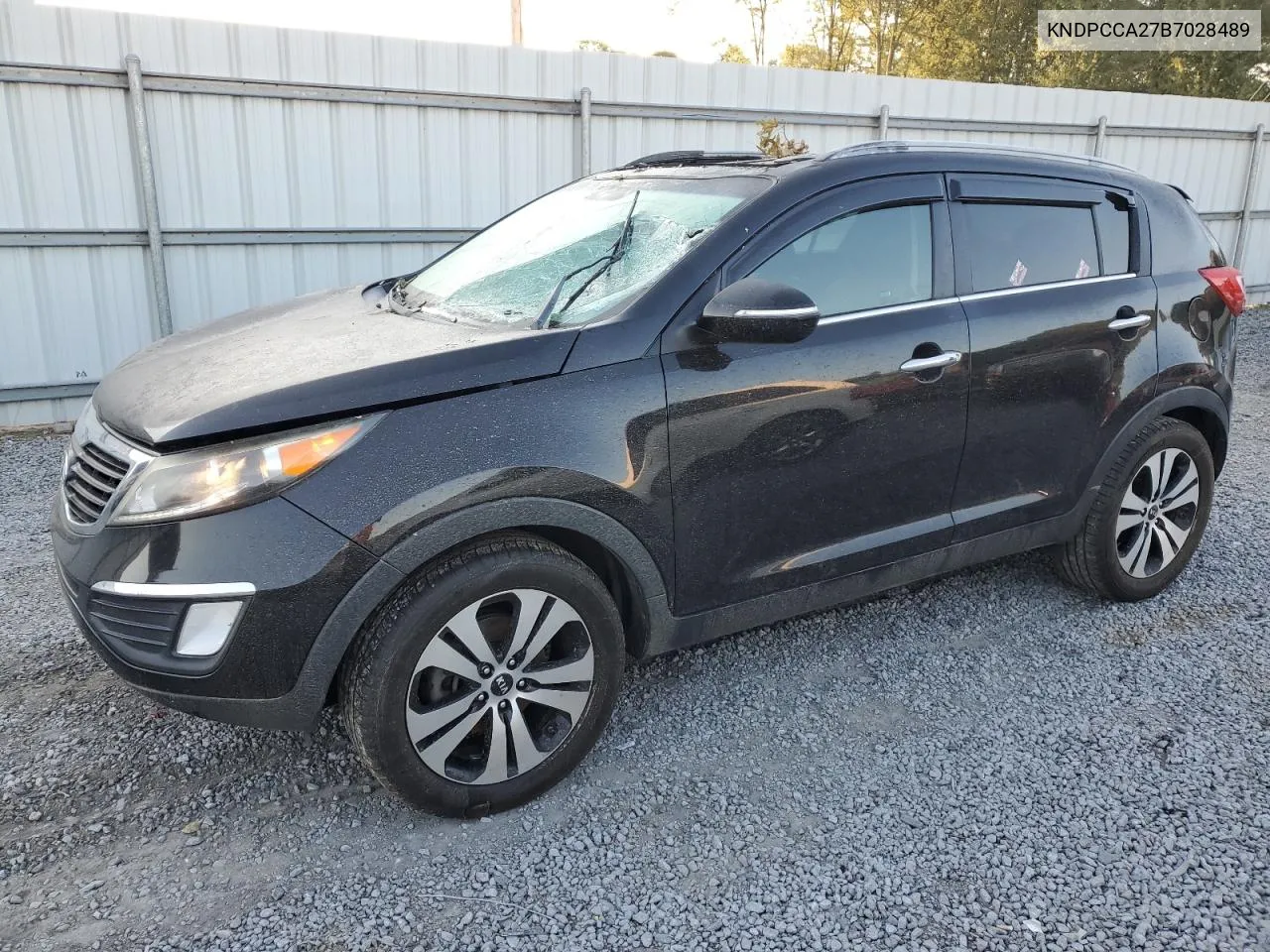 2011 Kia Sportage Ex VIN: KNDPCCA27B7028489 Lot: 75390854