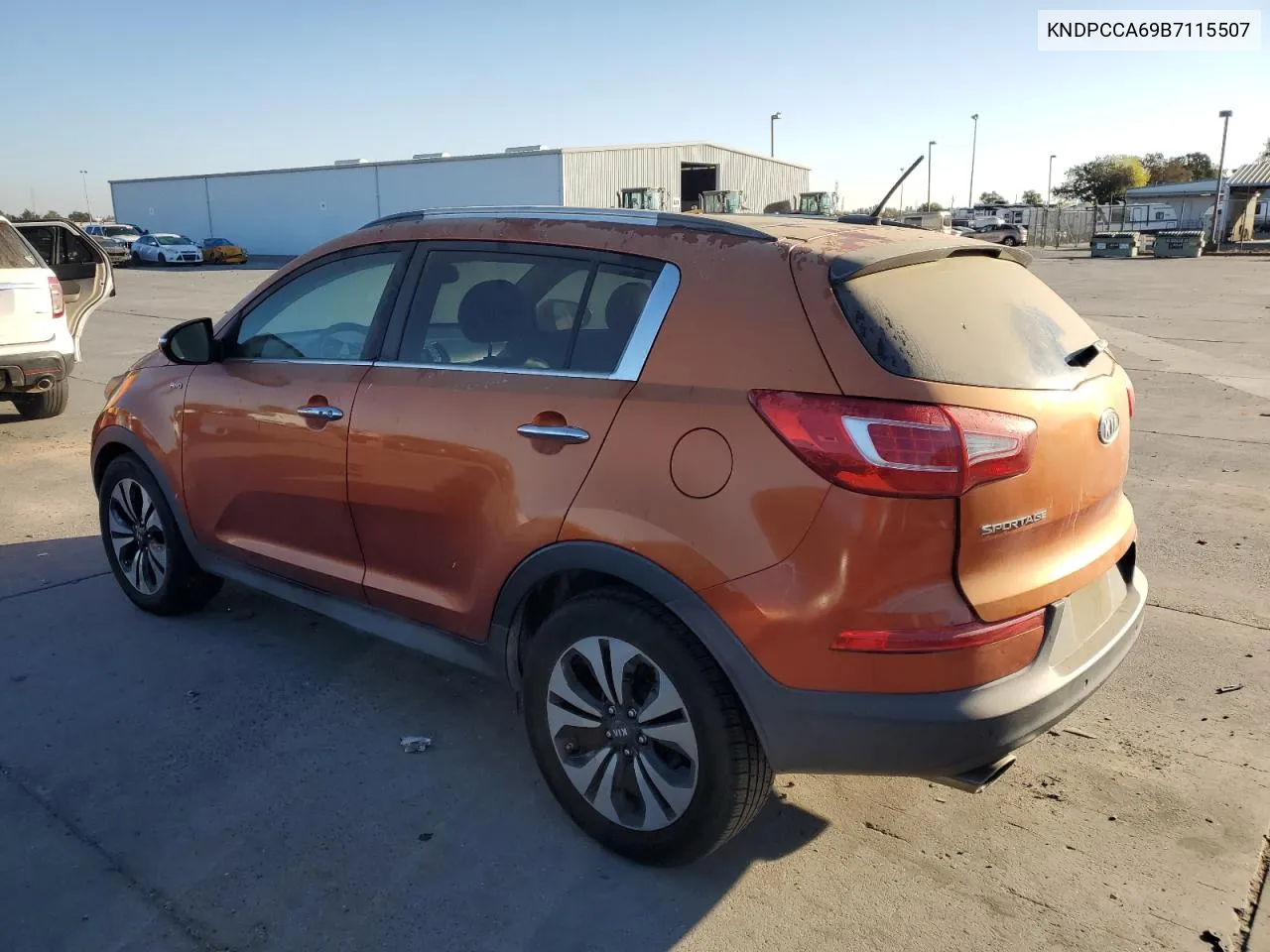 2011 Kia Sportage Ex VIN: KNDPCCA69B7115507 Lot: 75690354