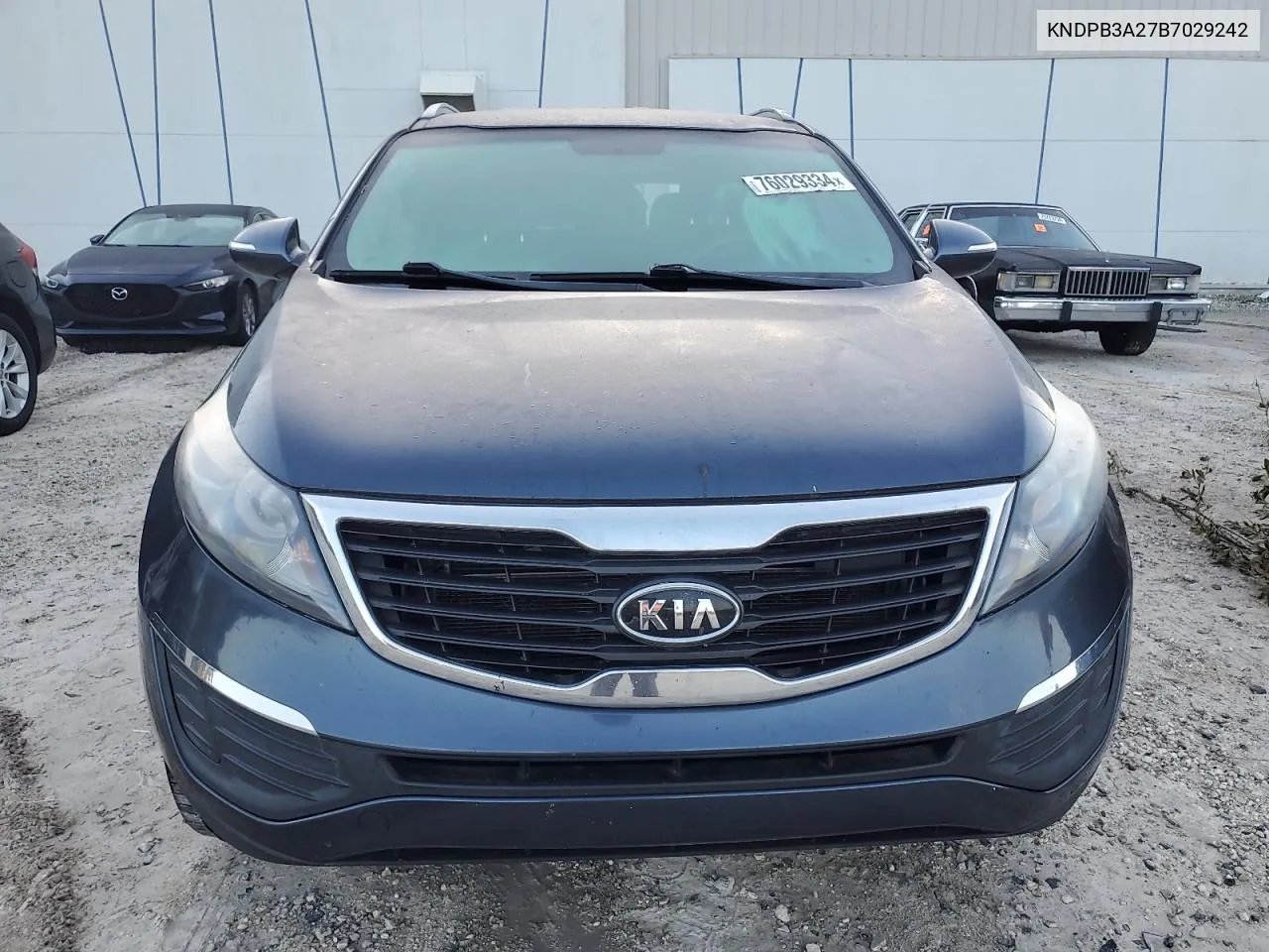 2011 Kia Sportage Lx VIN: KNDPB3A27B7029242 Lot: 76029334