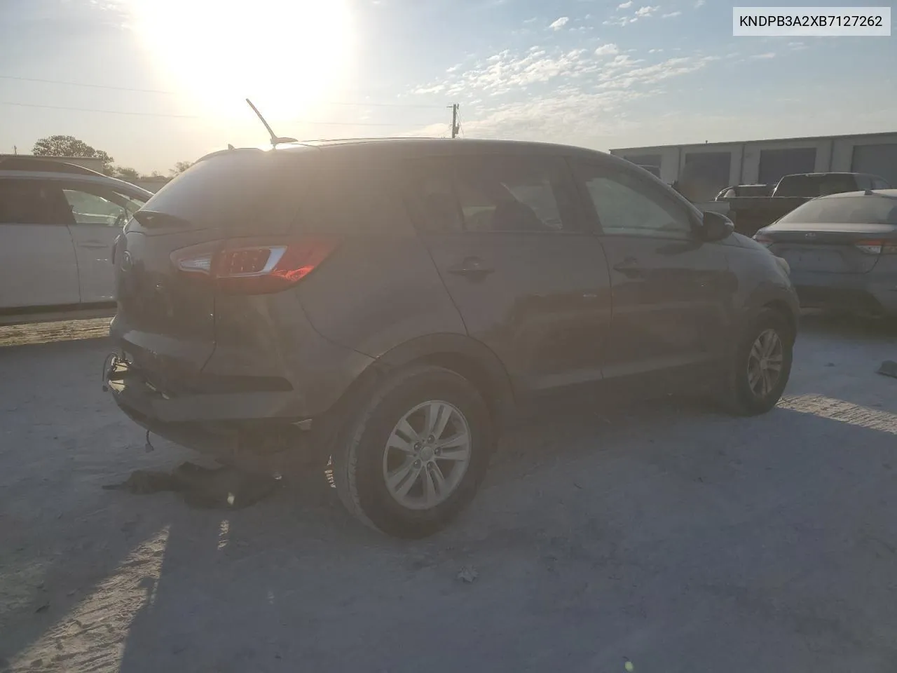 2011 Kia Sportage Lx VIN: KNDPB3A2XB7127262 Lot: 76042254