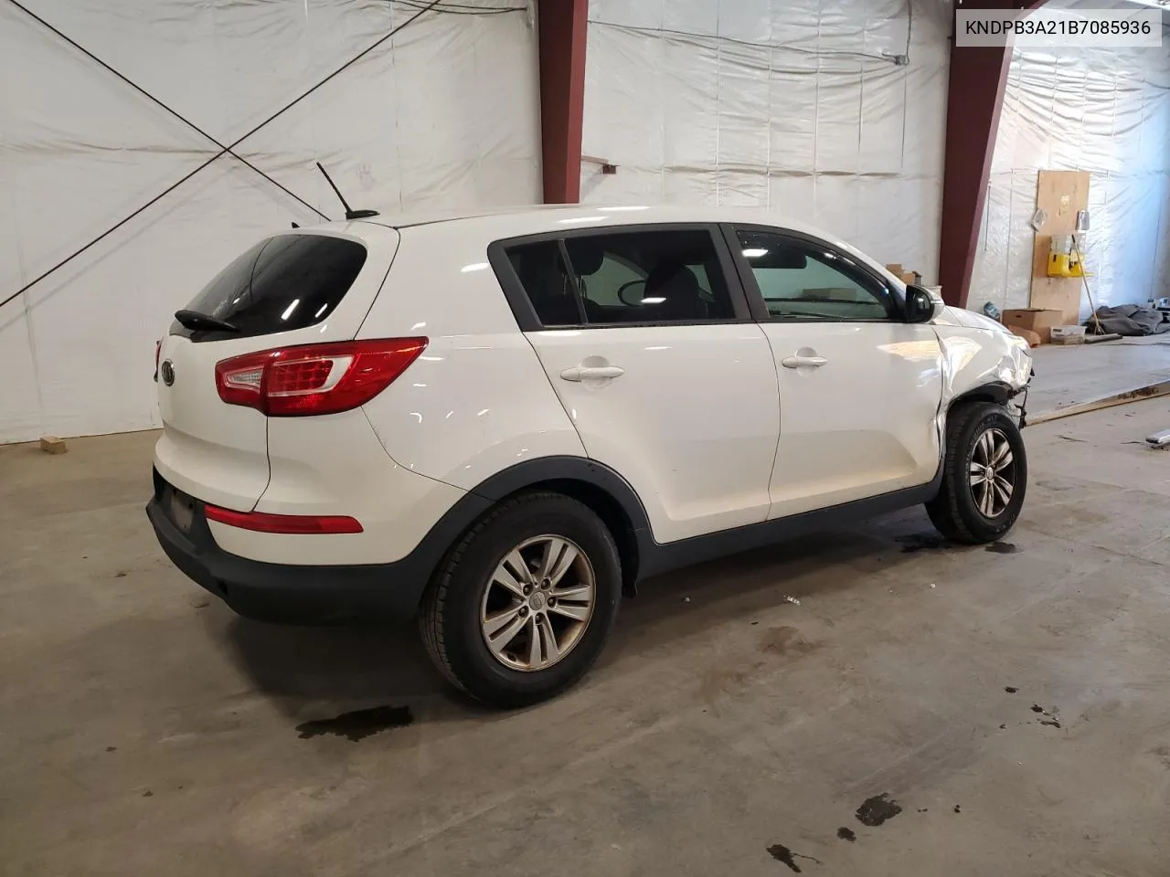 2011 Kia Sportage Lx VIN: KNDPB3A21B7085936 Lot: 76498294