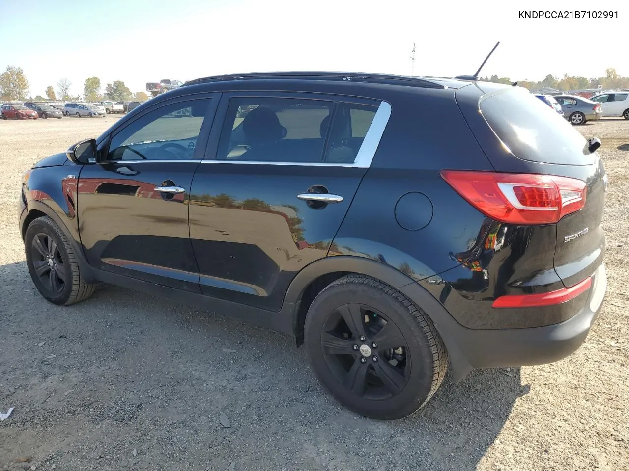 2011 Kia Sportage Ex VIN: KNDPCCA21B7102991 Lot: 76856724