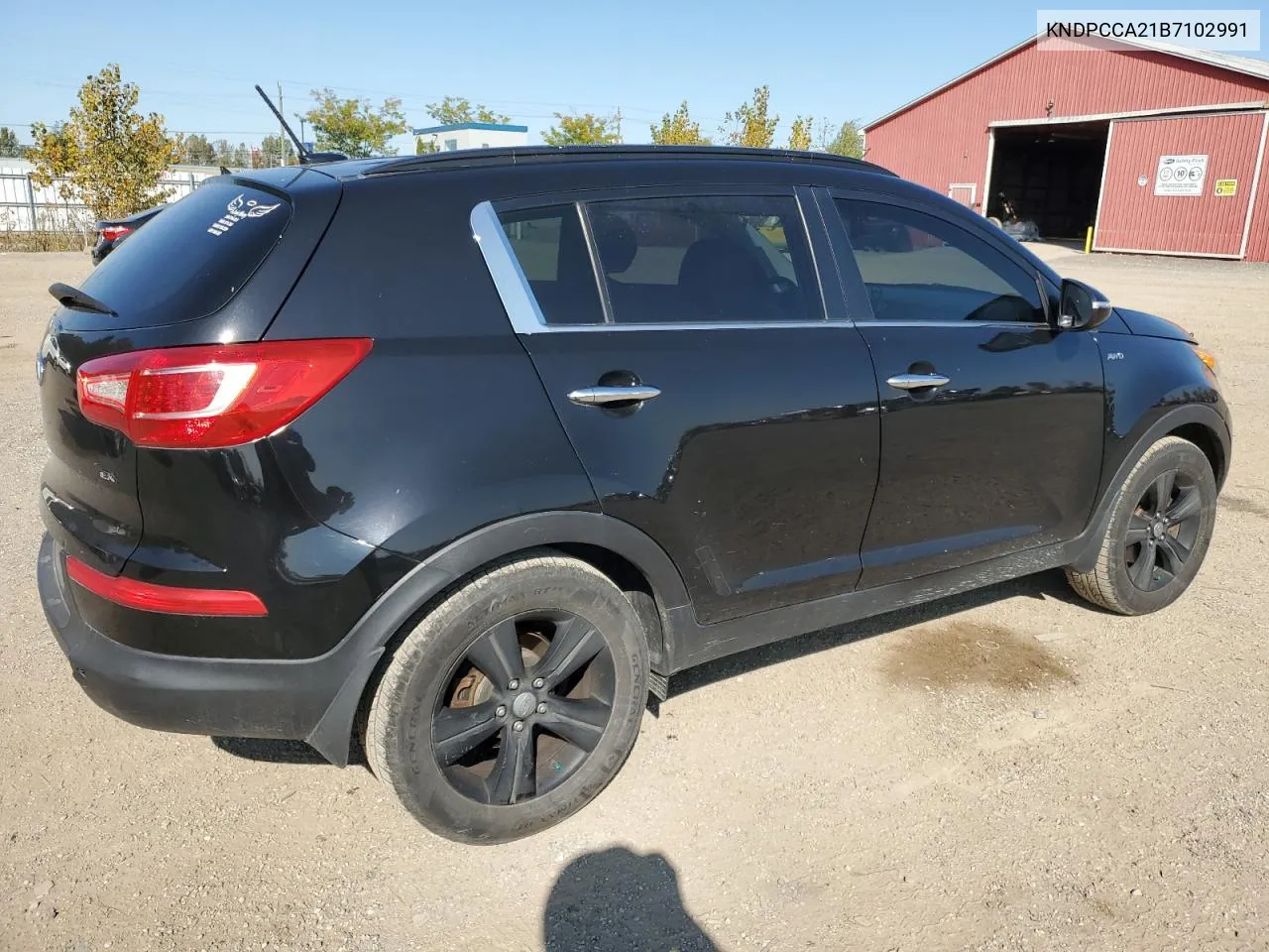 2011 Kia Sportage Ex VIN: KNDPCCA21B7102991 Lot: 76856724