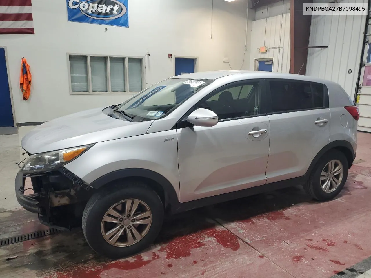 2011 Kia Sportage Lx VIN: KNDPBCA27B7098495 Lot: 77528544