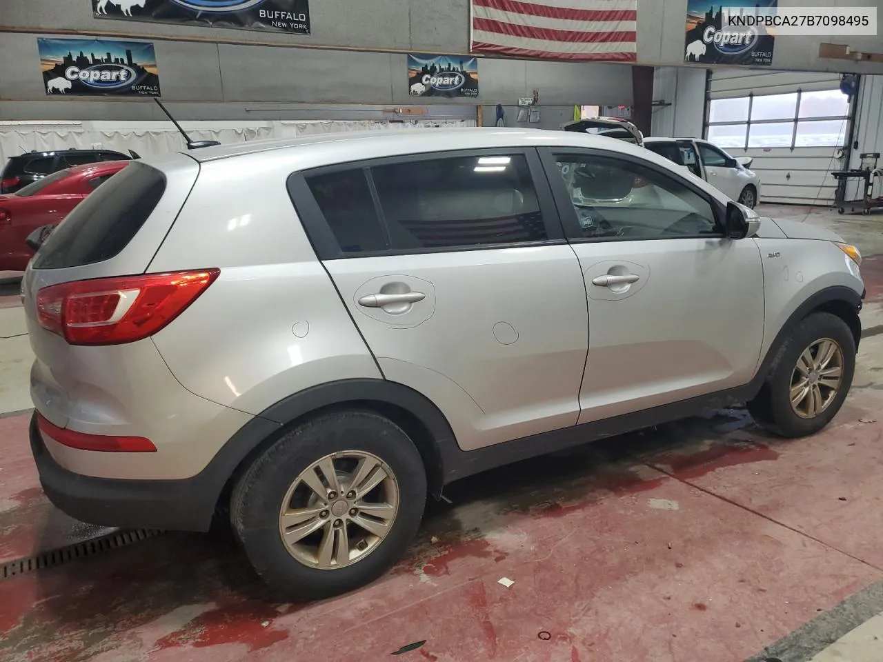 2011 Kia Sportage Lx VIN: KNDPBCA27B7098495 Lot: 77528544