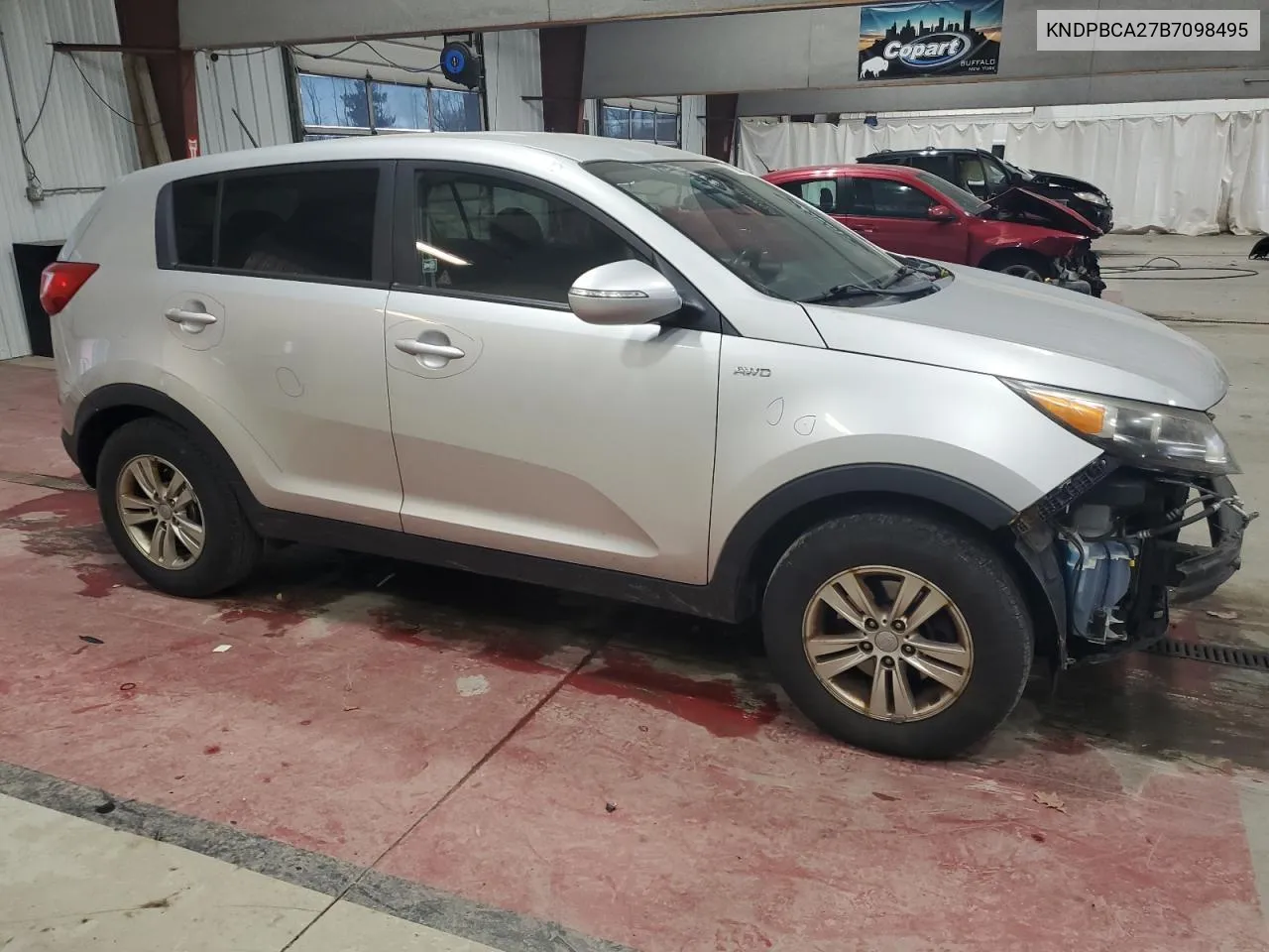 2011 Kia Sportage Lx VIN: KNDPBCA27B7098495 Lot: 77528544