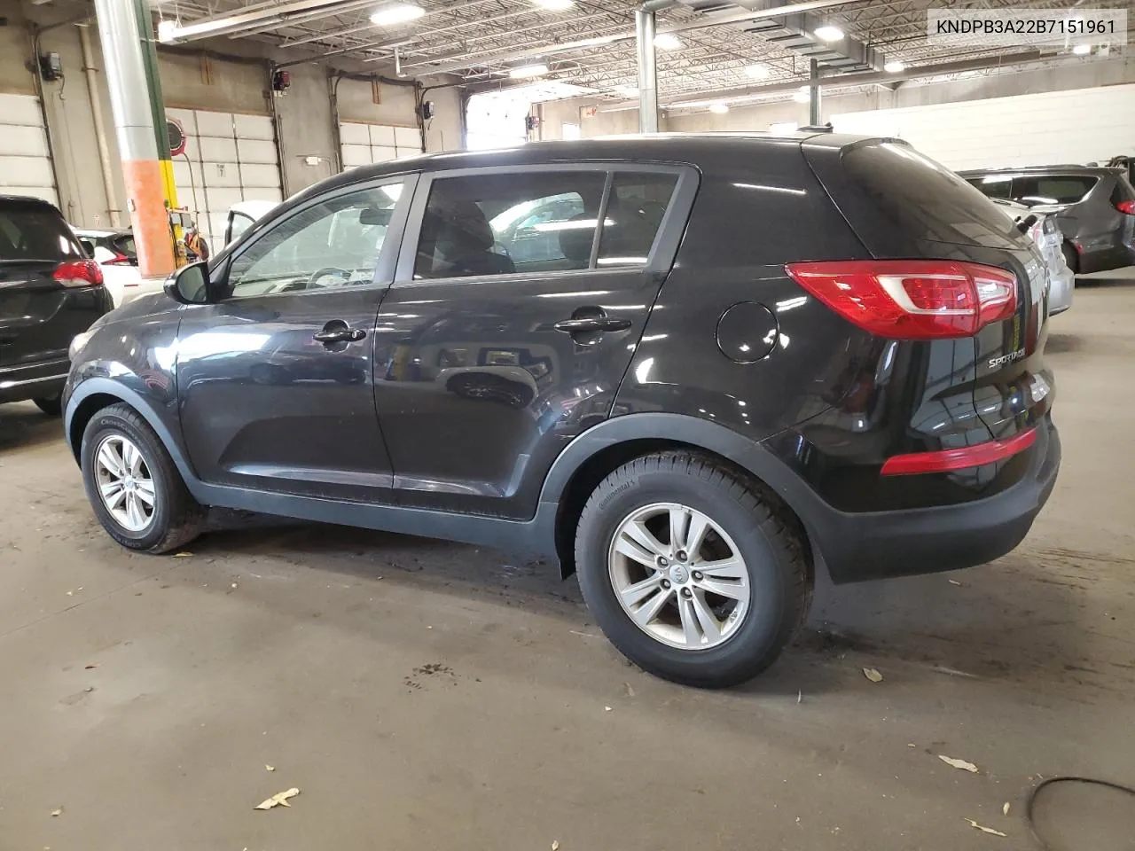 2011 Kia Sportage Lx VIN: KNDPB3A22B7151961 Lot: 77664584