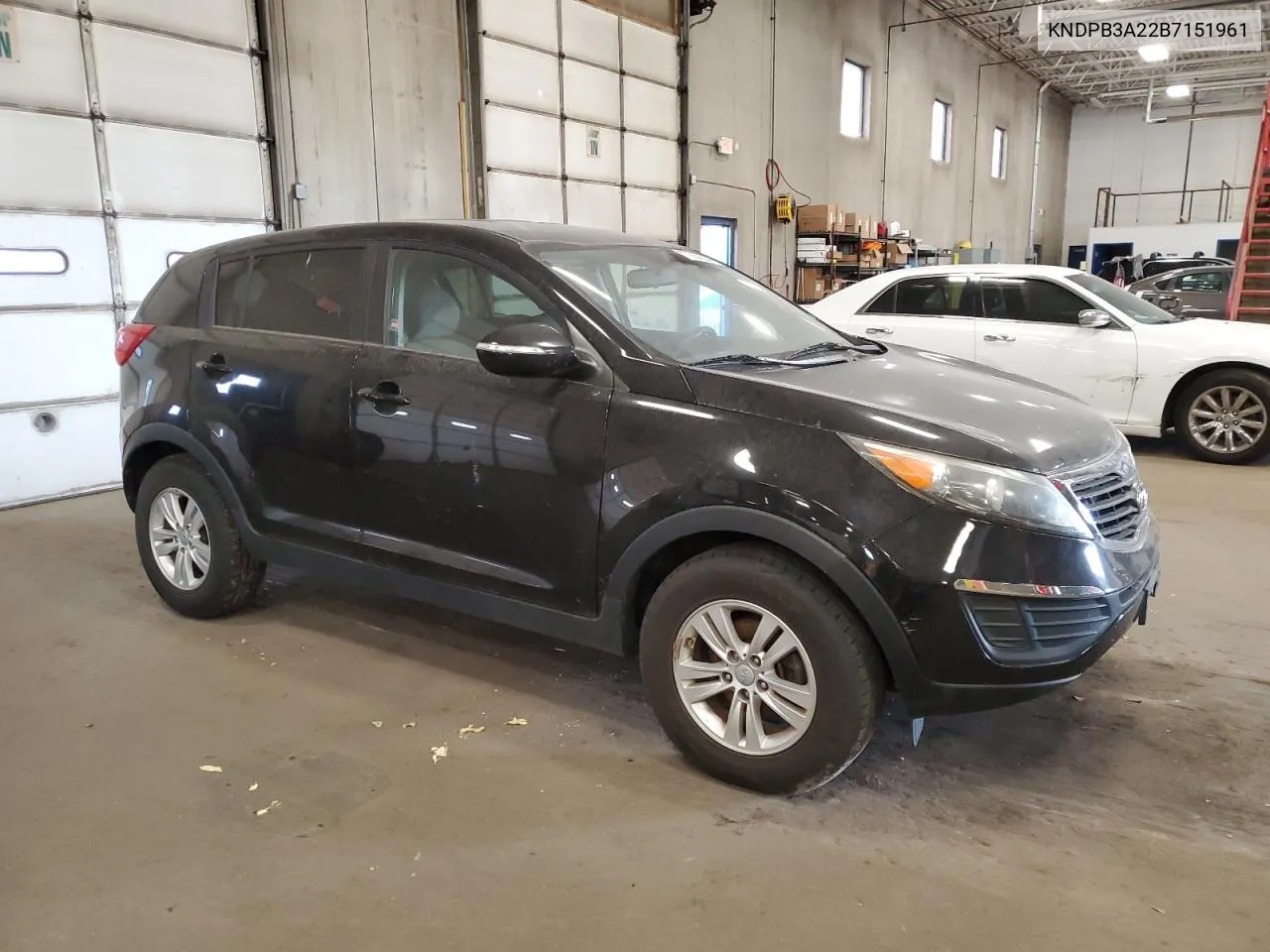 2011 Kia Sportage Lx VIN: KNDPB3A22B7151961 Lot: 77664584