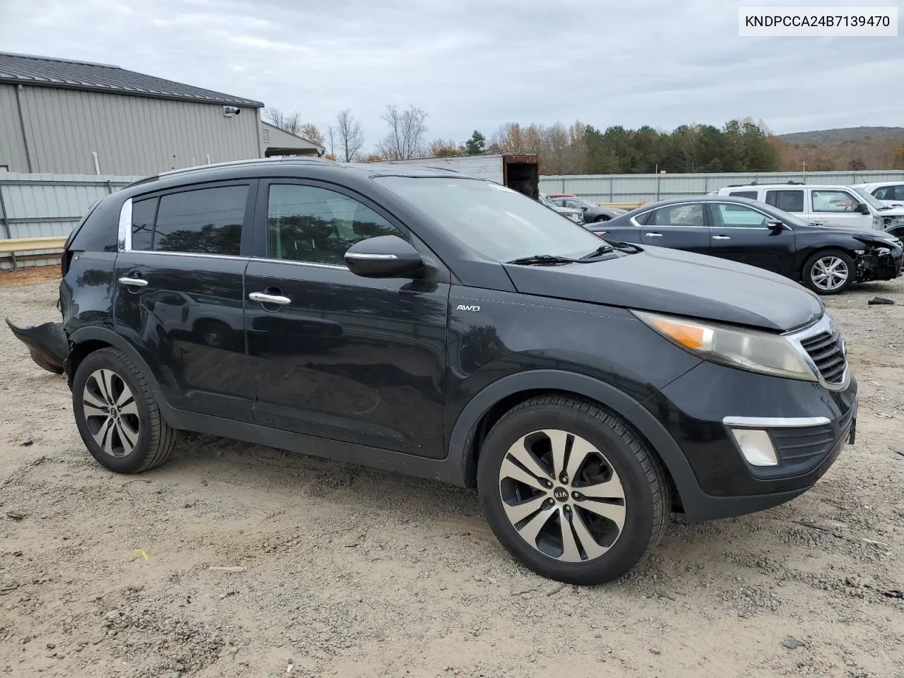 2011 Kia Sportage Ex VIN: KNDPCCA24B7139470 Lot: 78059134