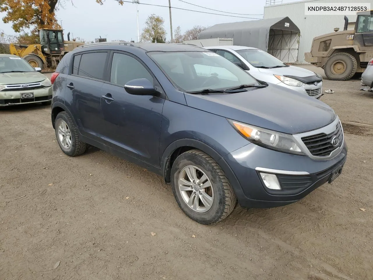 2011 Kia Sportage Lx VIN: KNDPB3A24B7128553 Lot: 78071314