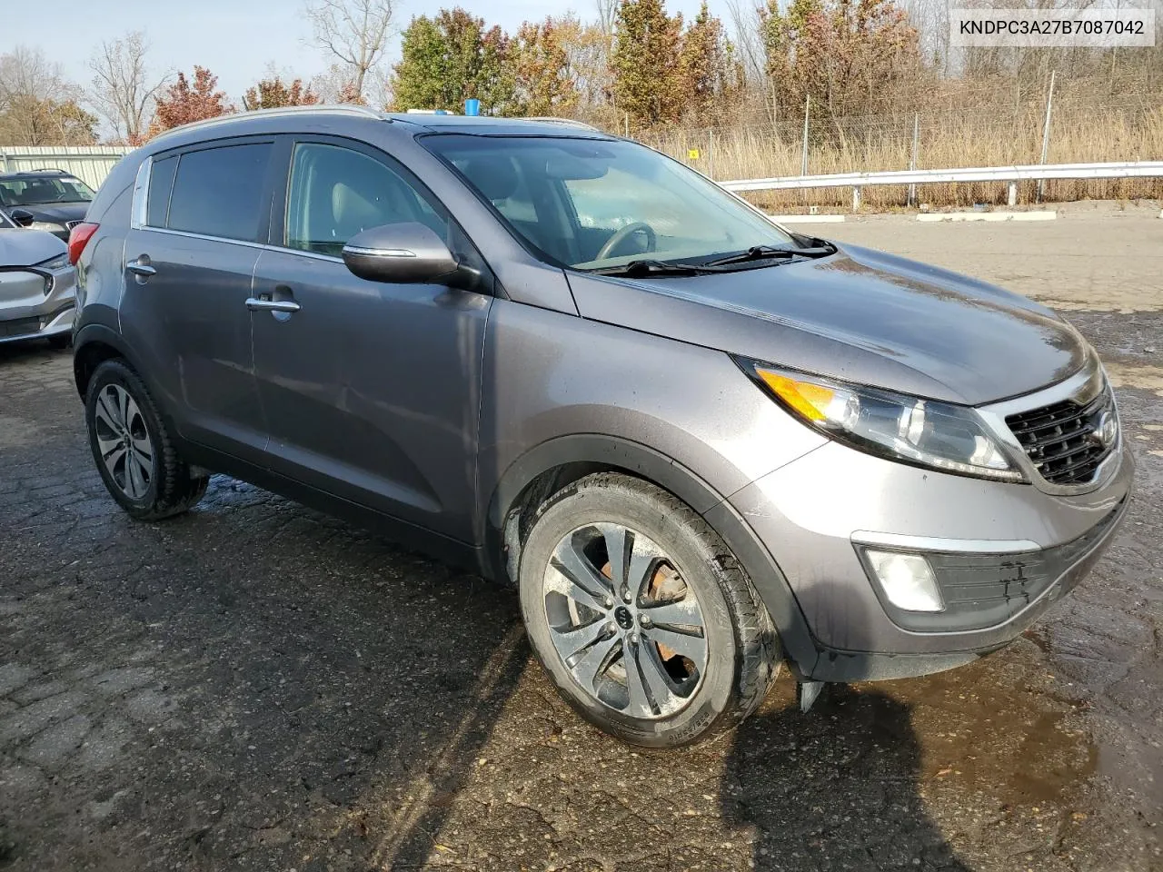 KNDPC3A27B7087042 2011 Kia Sportage Ex