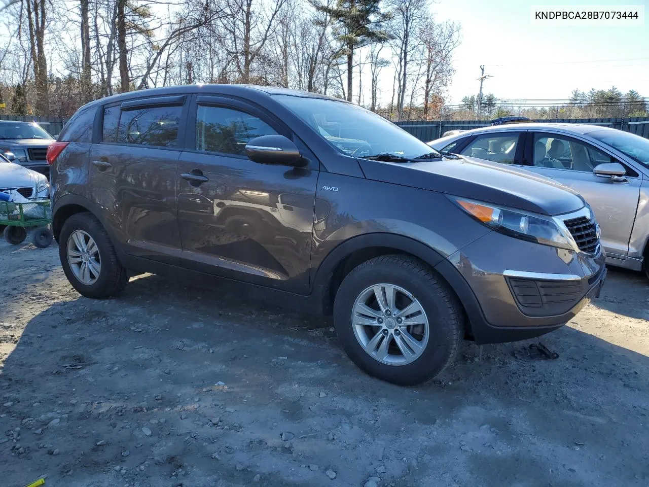 2011 Kia Sportage Lx VIN: KNDPBCA28B7073444 Lot: 79453994