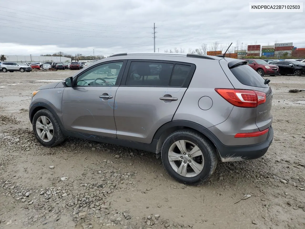 2011 Kia Sportage Lx VIN: KNDPBCA22B7102503 Lot: 80835694