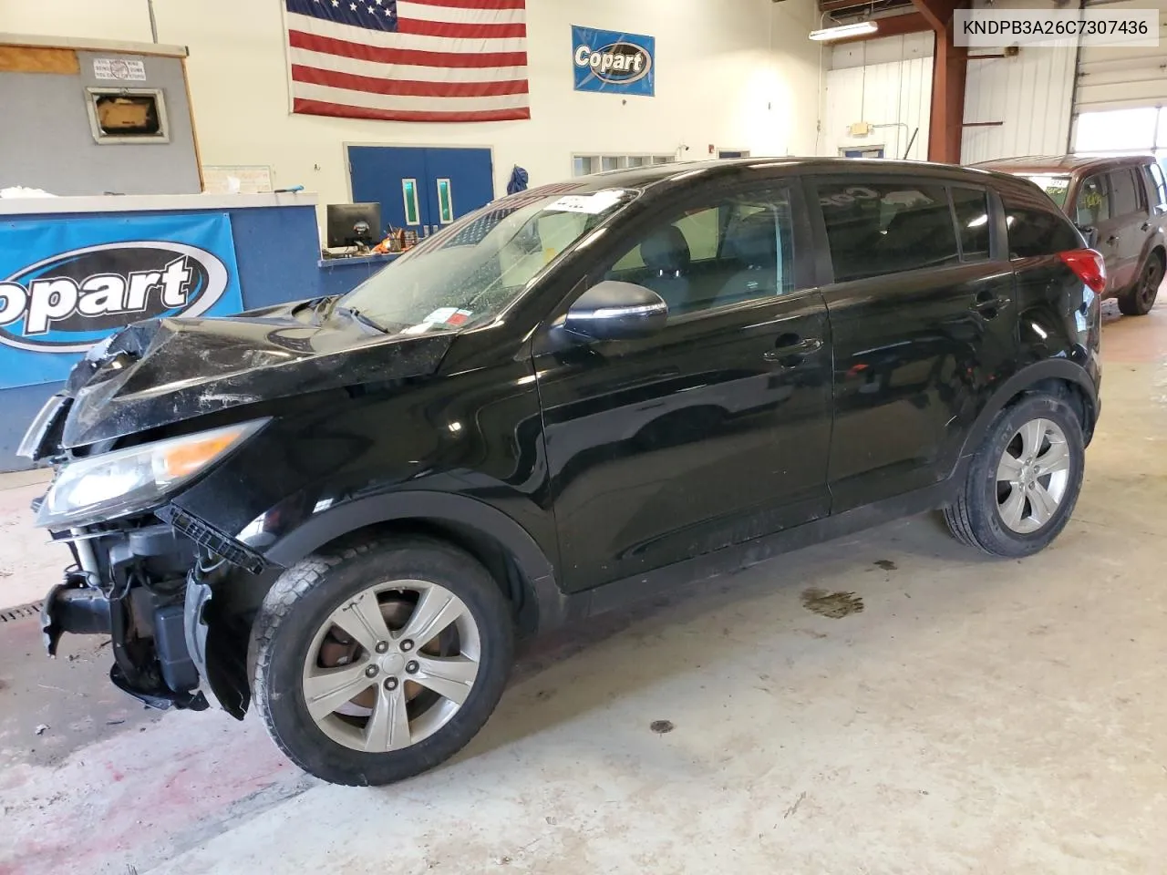 2012 Kia Sportage Base VIN: KNDPB3A26C7307436 Lot: 44102274