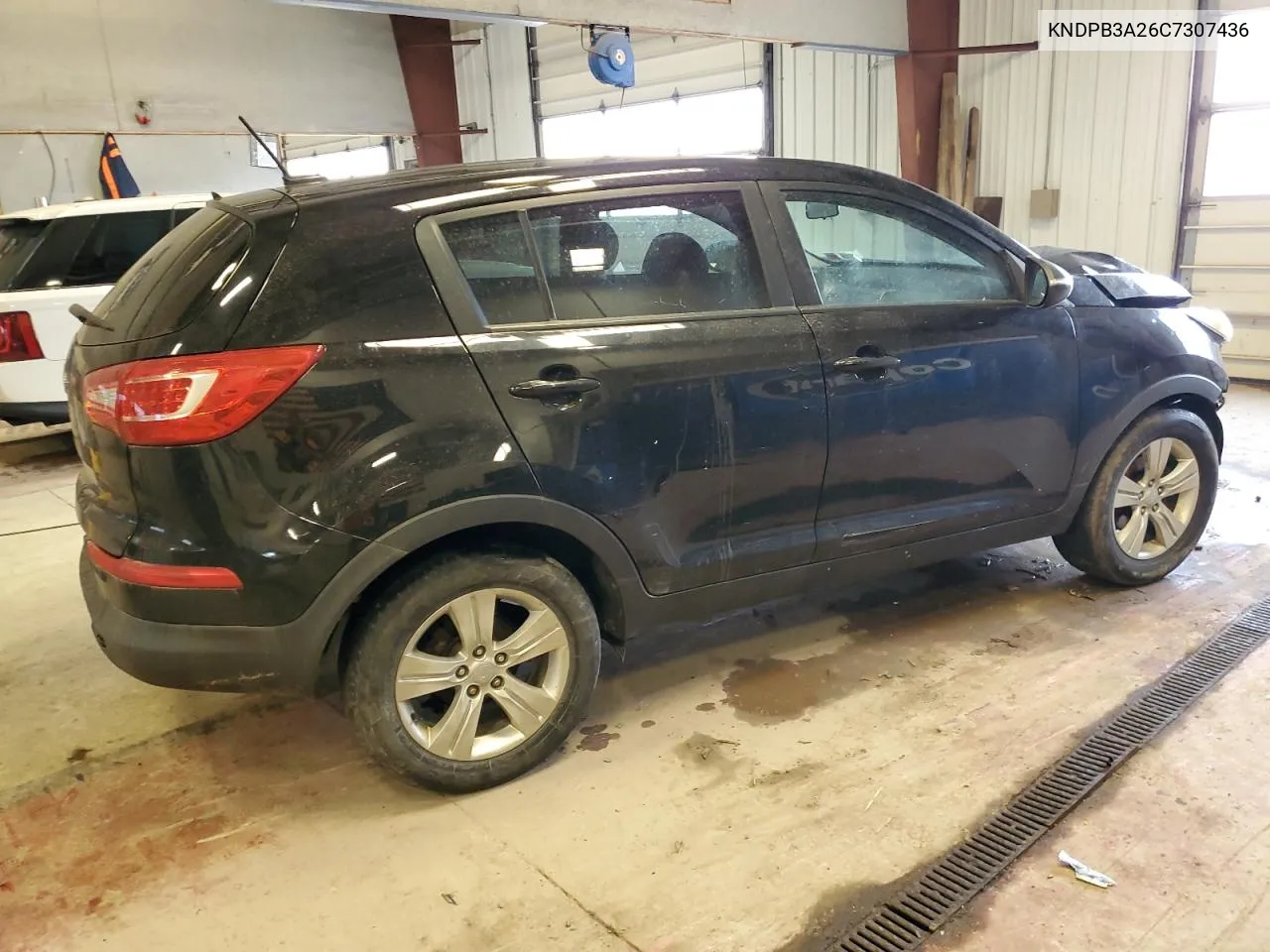 2012 Kia Sportage Base VIN: KNDPB3A26C7307436 Lot: 44102274