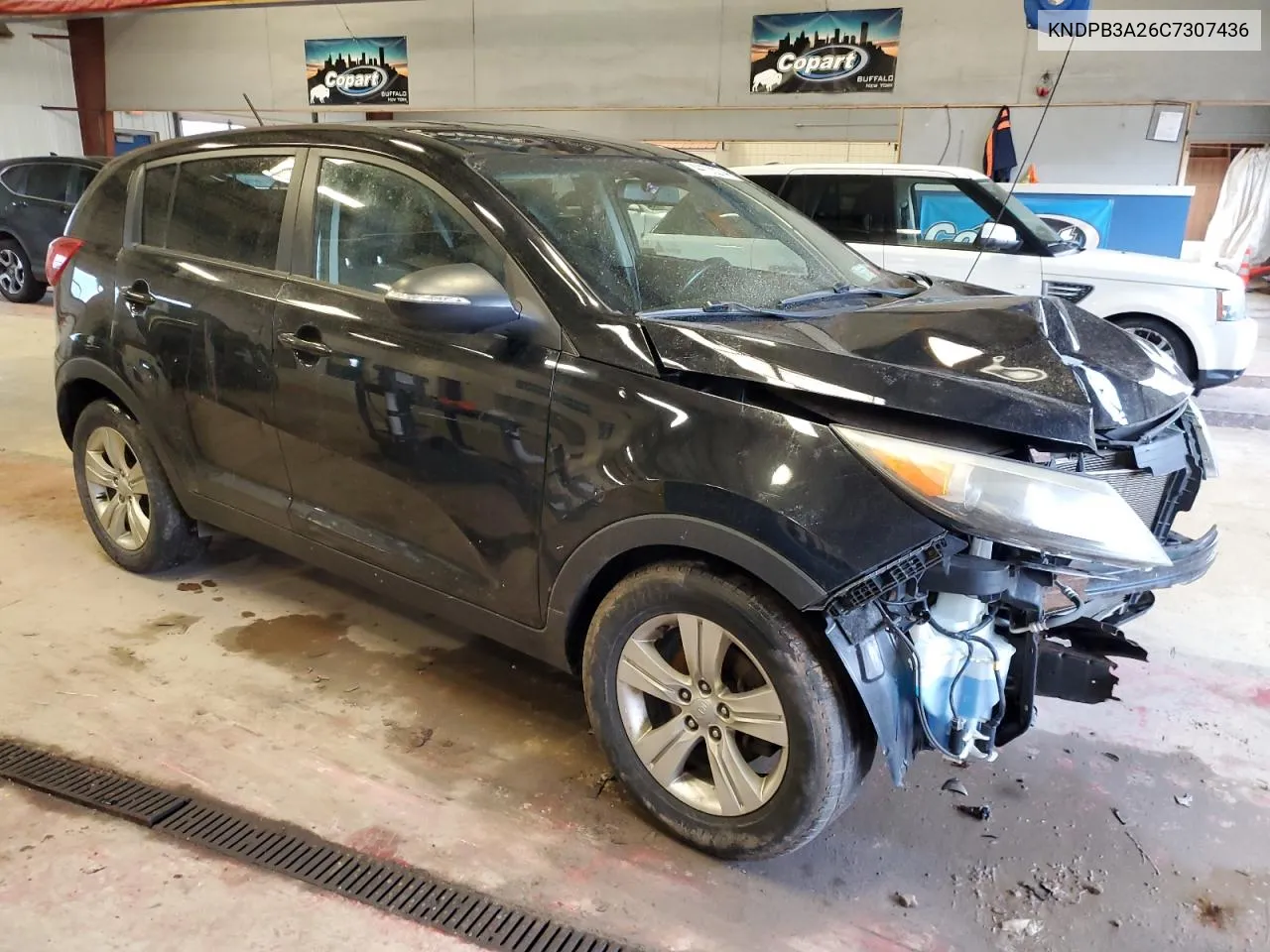 2012 Kia Sportage Base VIN: KNDPB3A26C7307436 Lot: 44102274