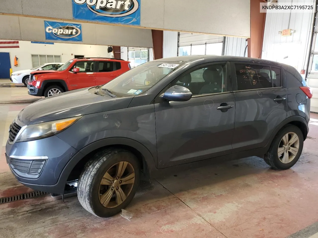 2012 Kia Sportage Base VIN: KNDPB3A2XC7195725 Lot: 54577084