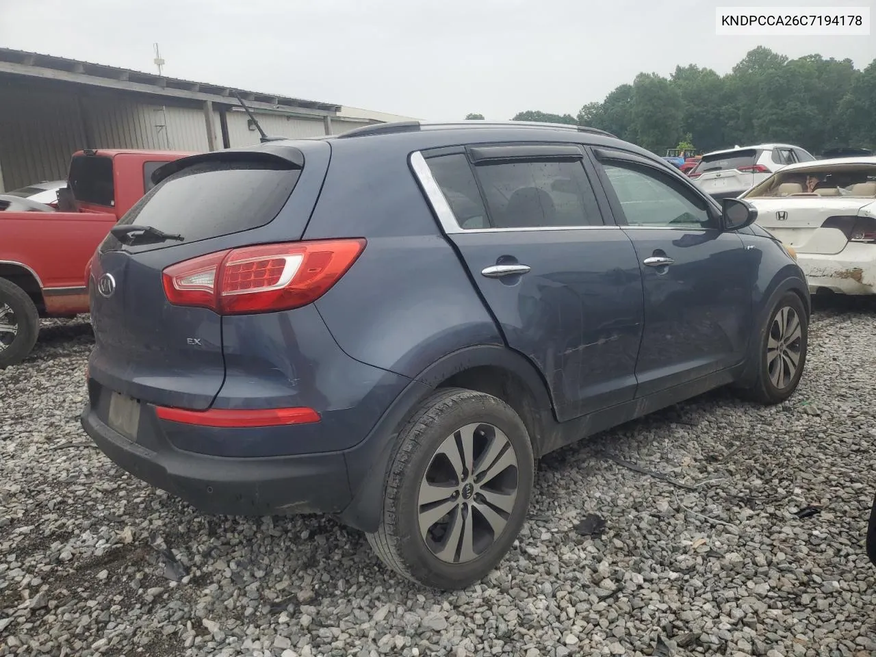 KNDPCCA26C7194178 2012 Kia Sportage Ex