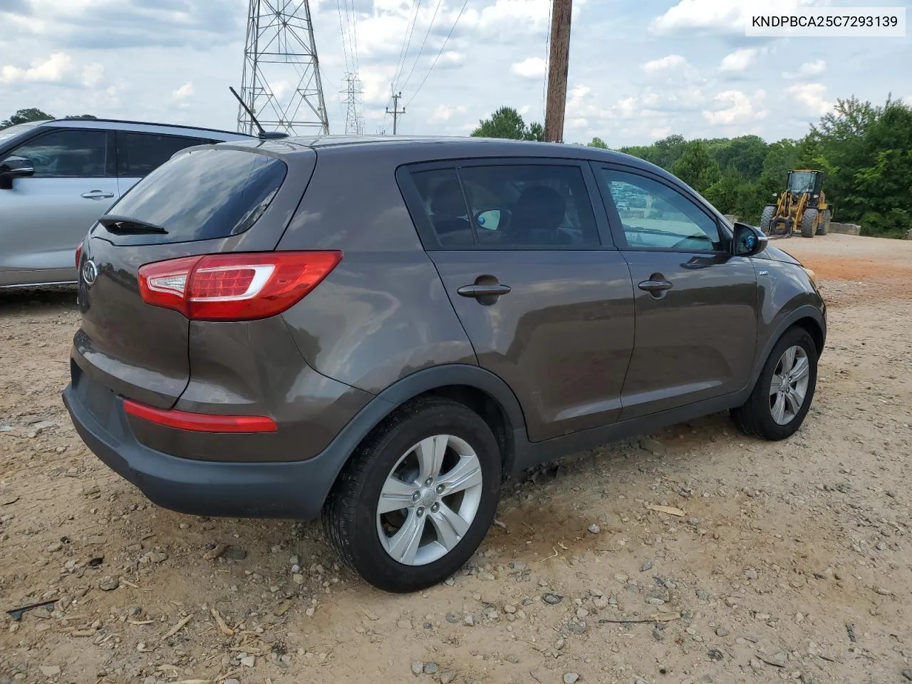 2012 Kia Sportage Lx VIN: KNDPBCA25C7293139 Lot: 58858864