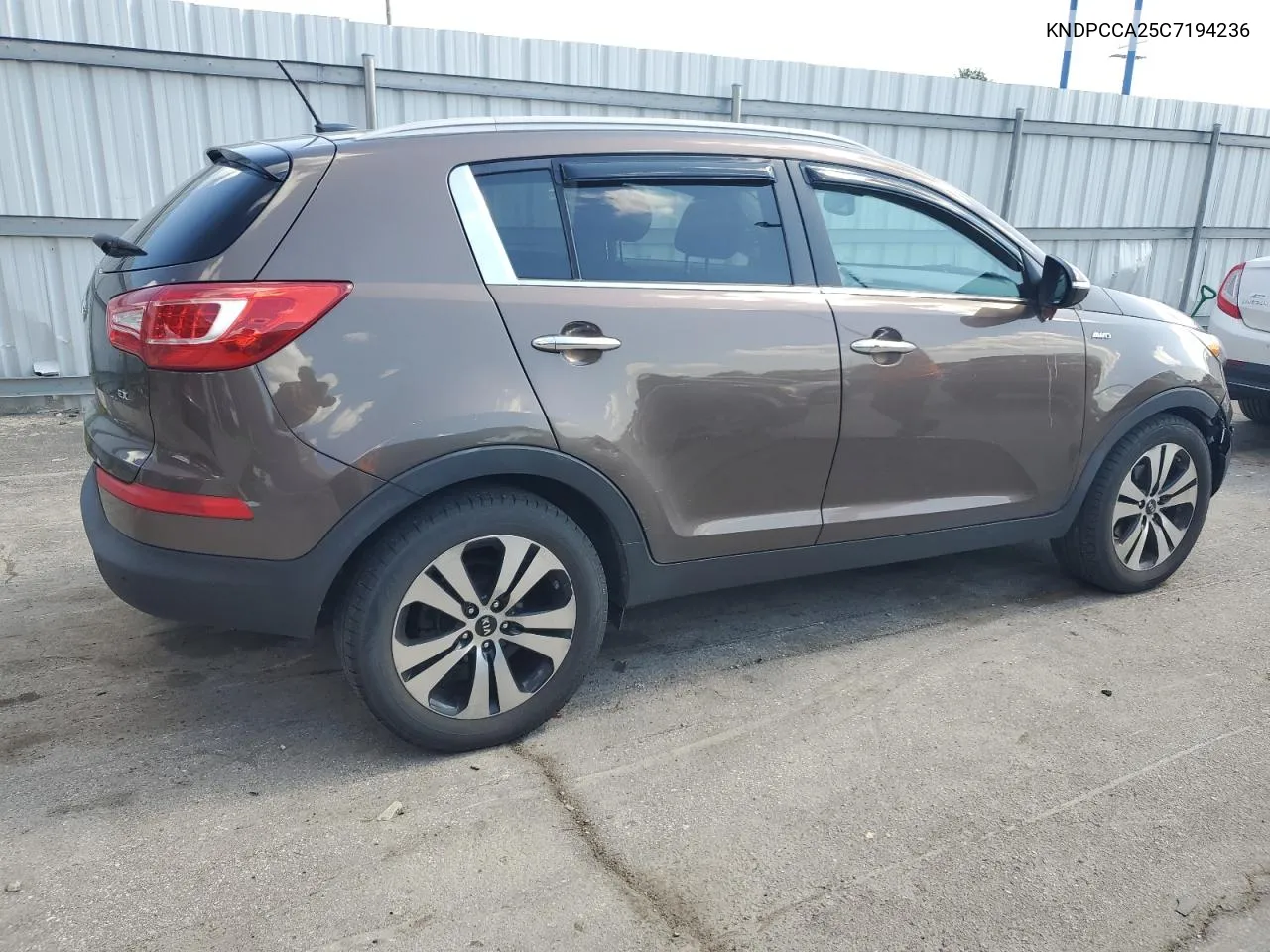 2012 Kia Sportage Ex VIN: KNDPCCA25C7194236 Lot: 63772384