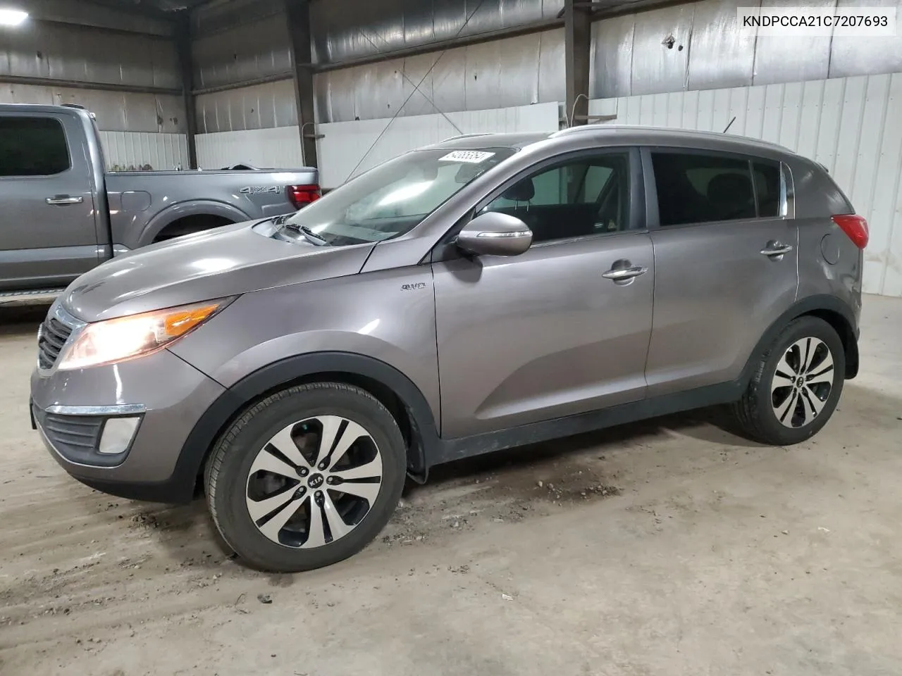 2012 Kia Sportage Ex VIN: KNDPCCA21C7207693 Lot: 64385354