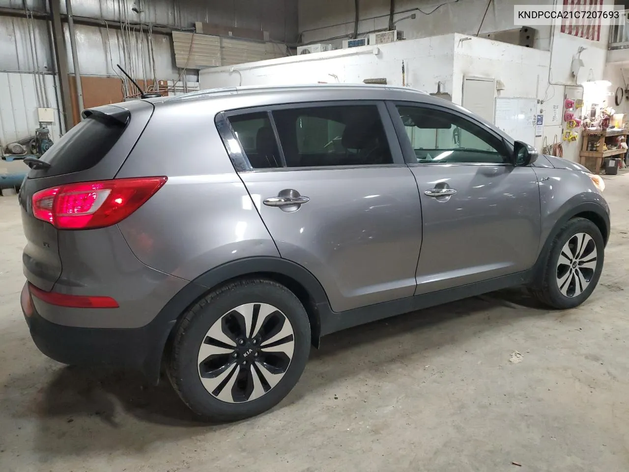 2012 Kia Sportage Ex VIN: KNDPCCA21C7207693 Lot: 64385354