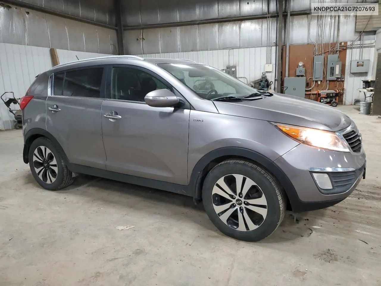 2012 Kia Sportage Ex VIN: KNDPCCA21C7207693 Lot: 64385354