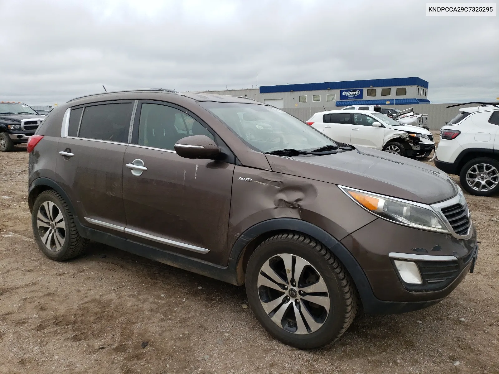 2012 Kia Sportage Ex VIN: KNDPCCA29C7325295 Lot: 65668544