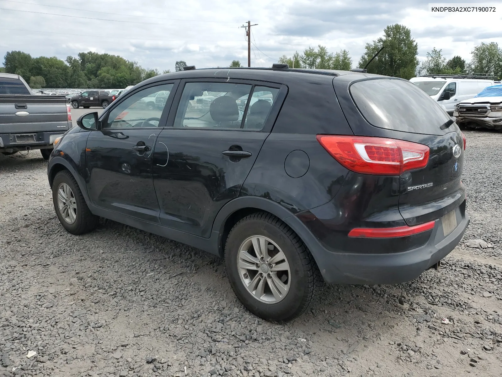 2012 Kia Sportage Base VIN: KNDPB3A2XC7190072 Lot: 66745884