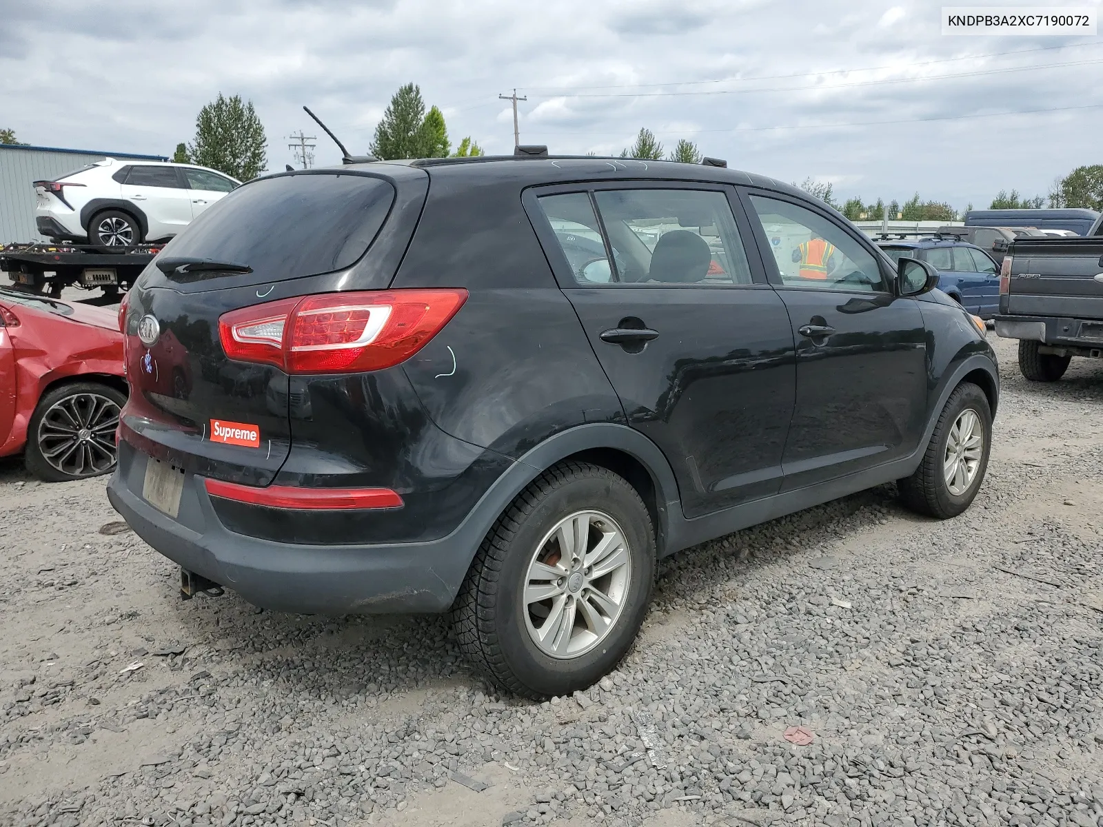 KNDPB3A2XC7190072 2012 Kia Sportage Base