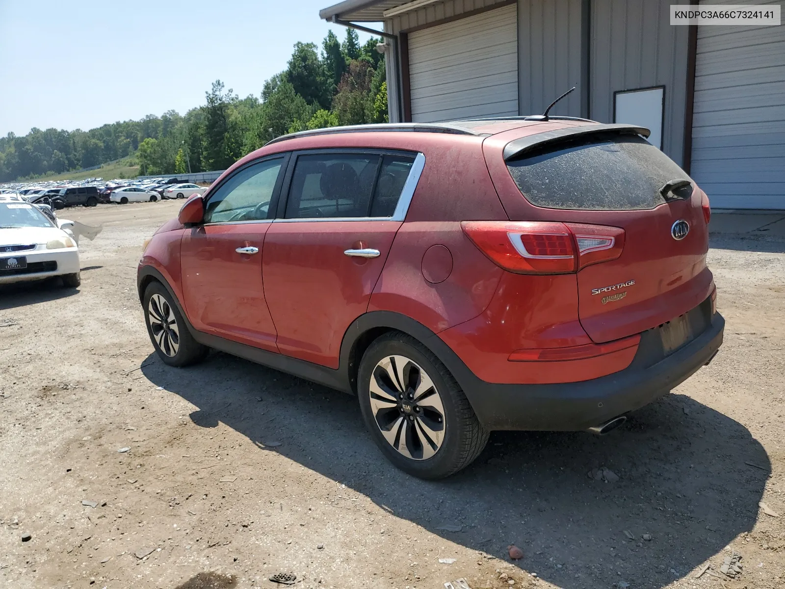 2012 Kia Sportage Sx VIN: KNDPC3A66C7324141 Lot: 68167354