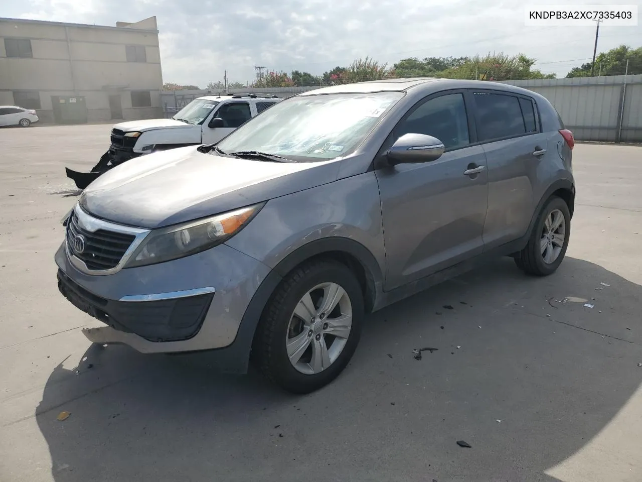 2012 Kia Sportage Base VIN: KNDPB3A2XC7335403 Lot: 68878634