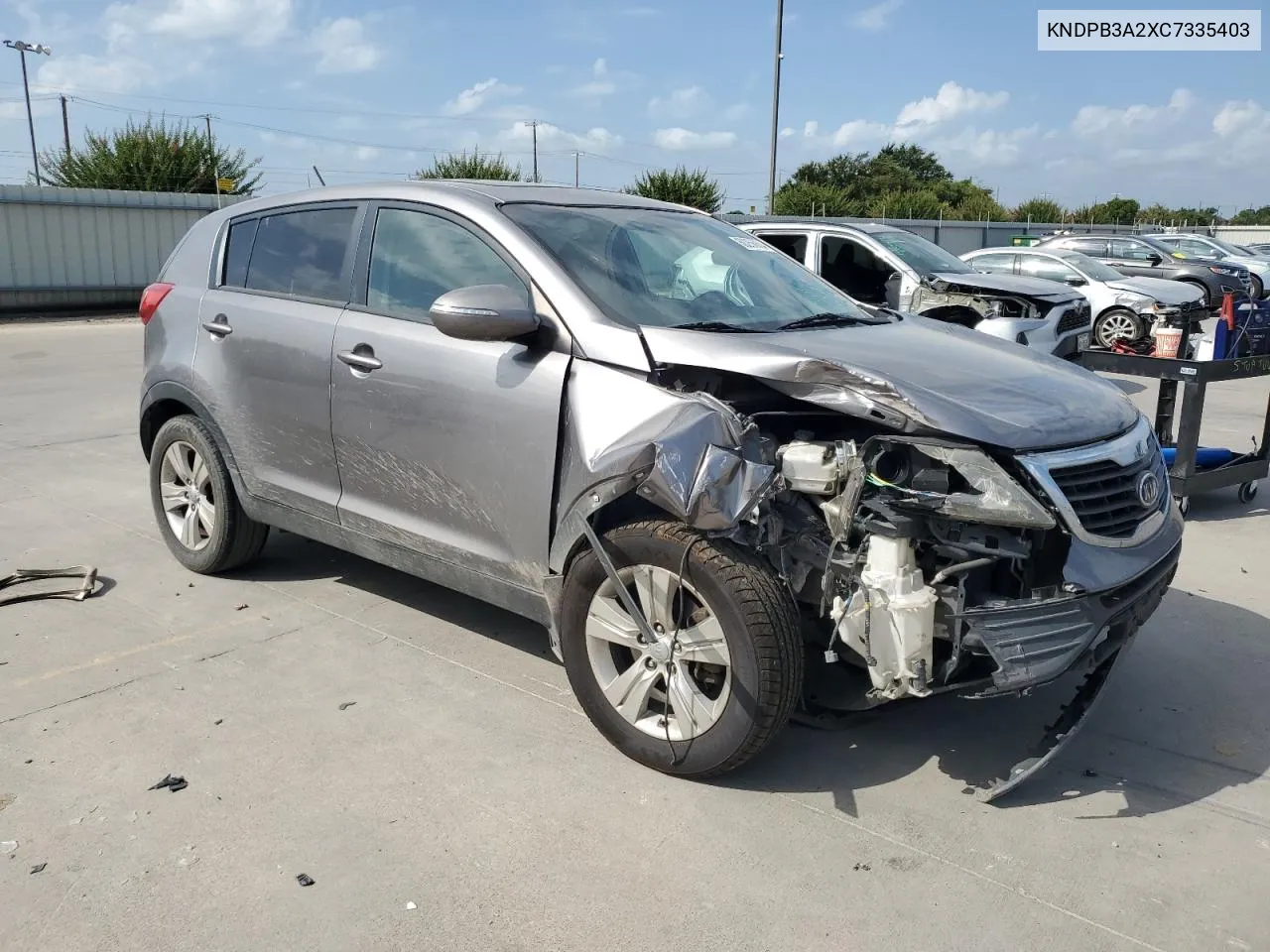 KNDPB3A2XC7335403 2012 Kia Sportage Base