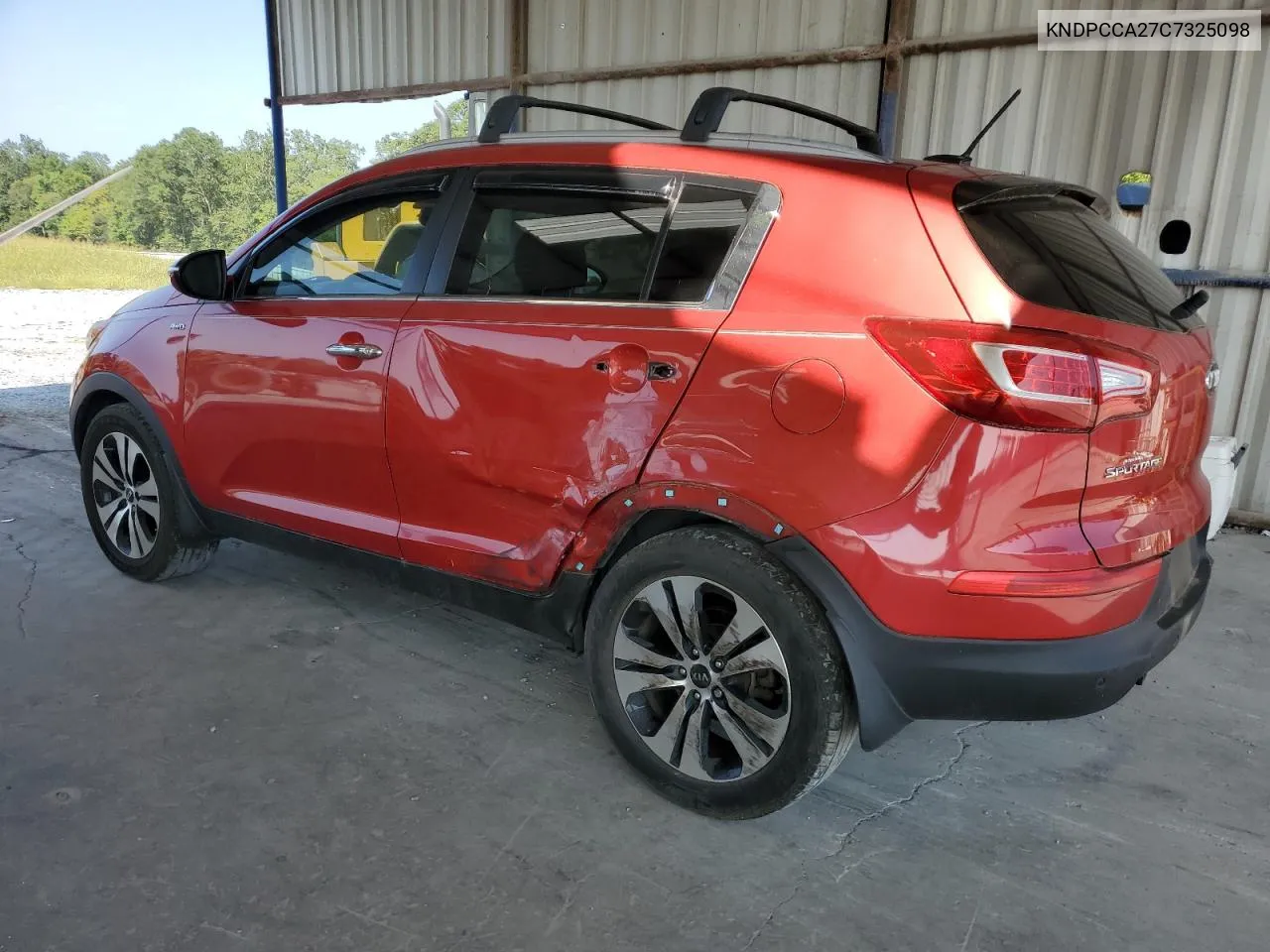 KNDPCCA27C7325098 2012 Kia Sportage Ex