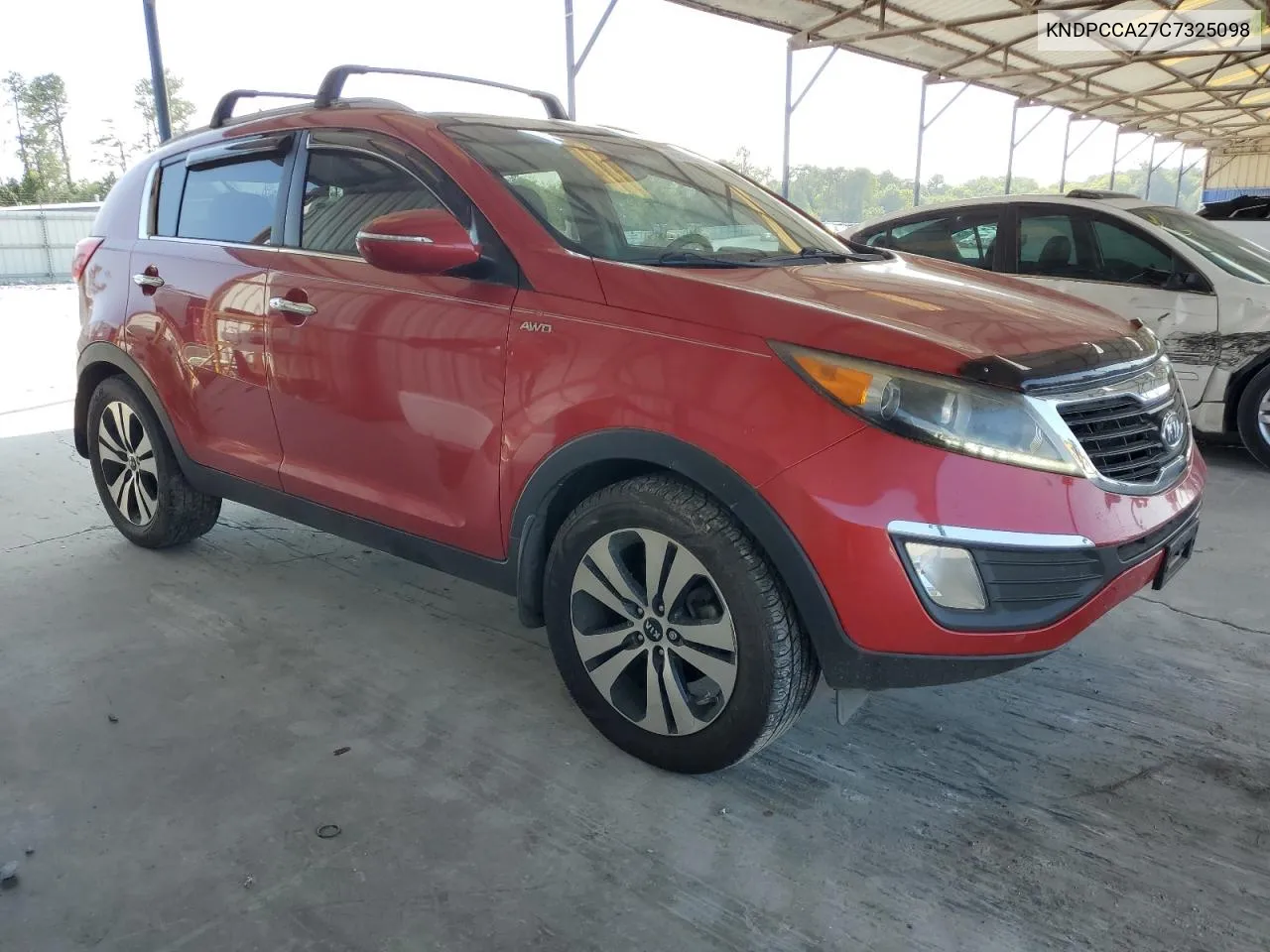 2012 Kia Sportage Ex VIN: KNDPCCA27C7325098 Lot: 69039334