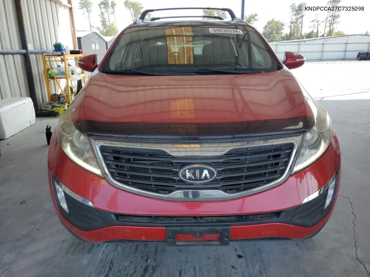 2012 Kia Sportage Ex VIN: KNDPCCA27C7325098 Lot: 69039334