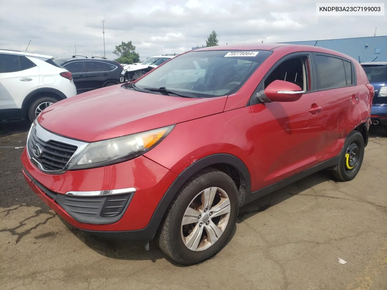 KNDPB3A23C7199003 2012 Kia Sportage Base