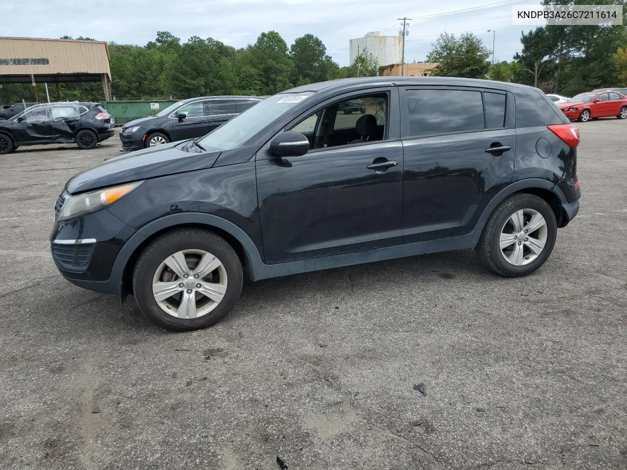 2012 Kia Sportage Base VIN: KNDPB3A26C7211614 Lot: 70282624