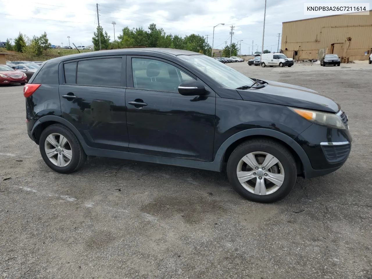 2012 Kia Sportage Base VIN: KNDPB3A26C7211614 Lot: 70282624