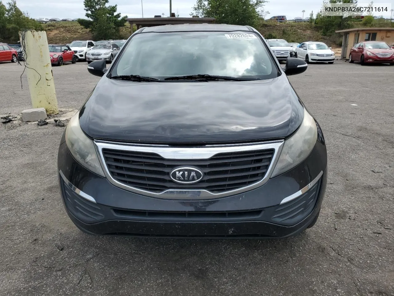 2012 Kia Sportage Base VIN: KNDPB3A26C7211614 Lot: 70282624