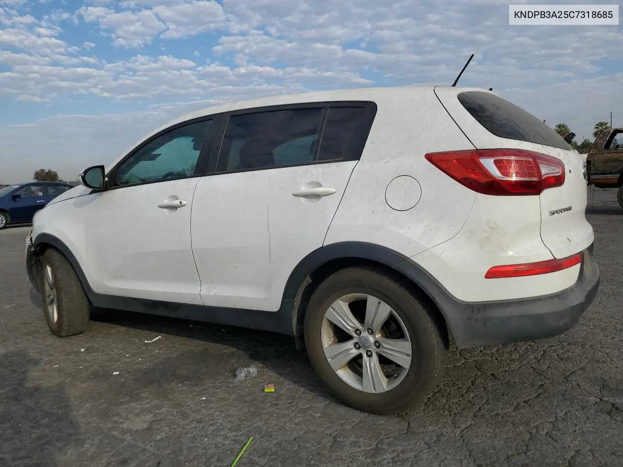 2012 Kia Sportage Base VIN: KNDPB3A25C7318685 Lot: 70647674