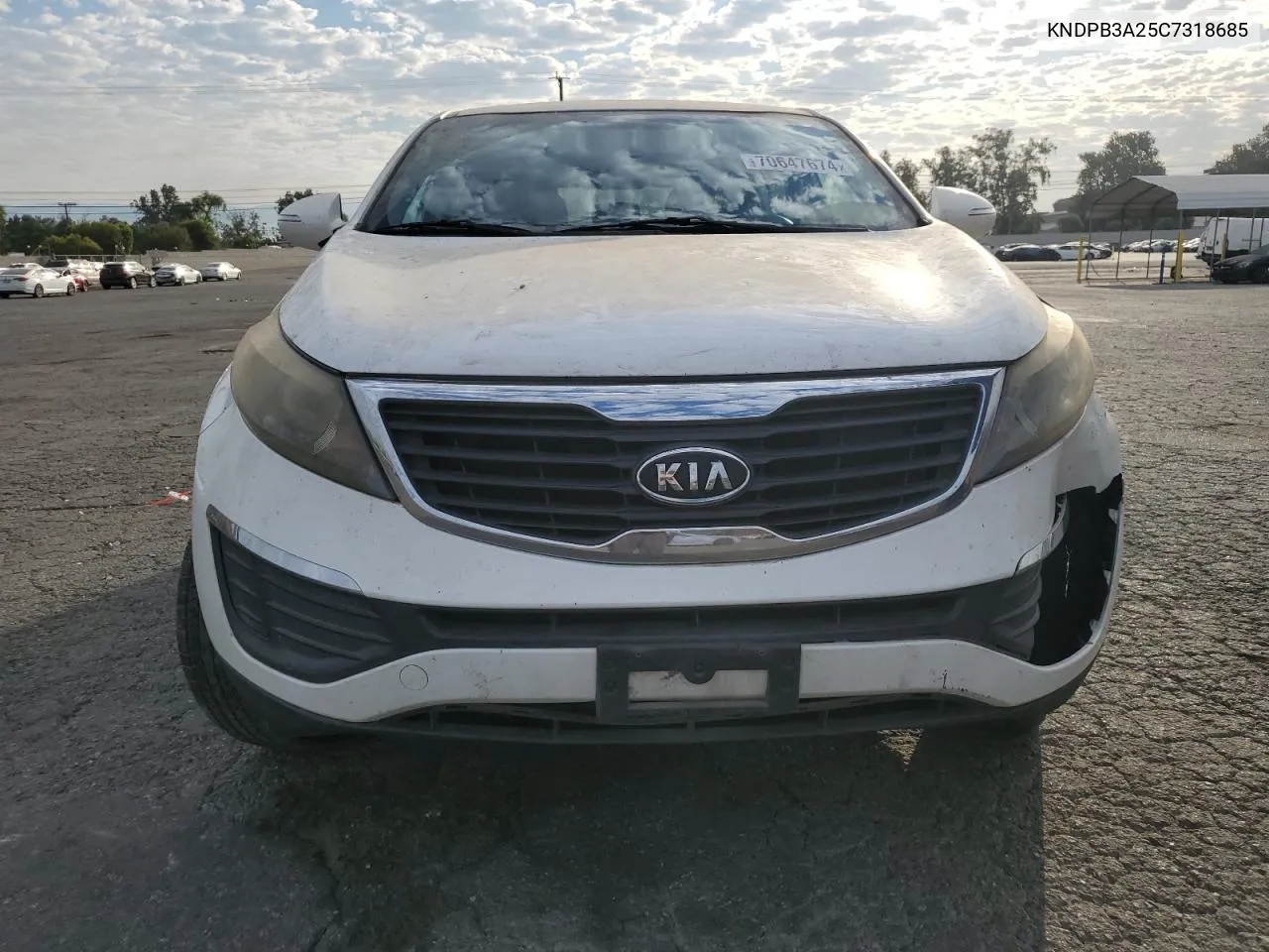 KNDPB3A25C7318685 2012 Kia Sportage Base