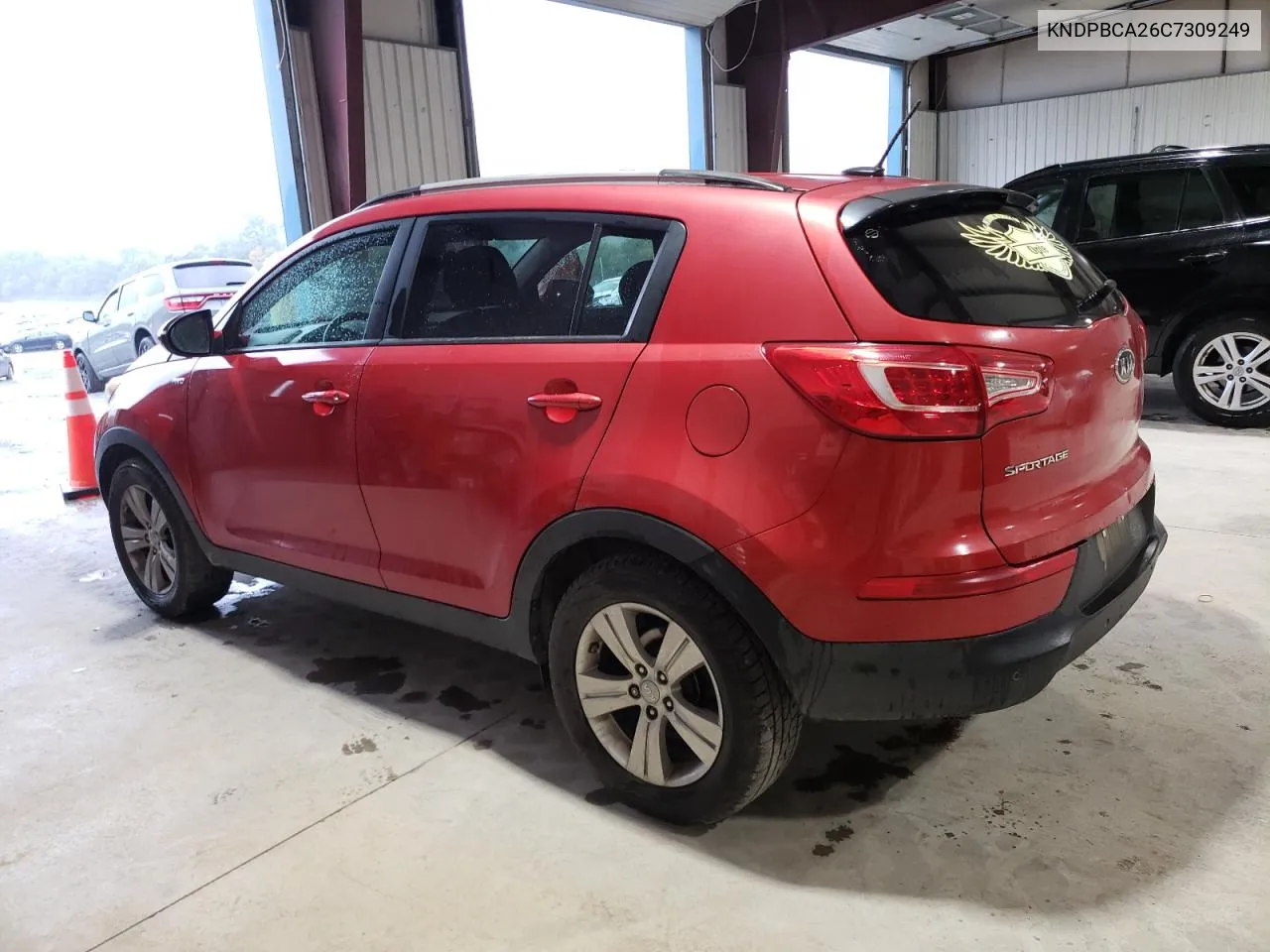 2012 Kia Sportage Lx VIN: KNDPBCA26C7309249 Lot: 72048344