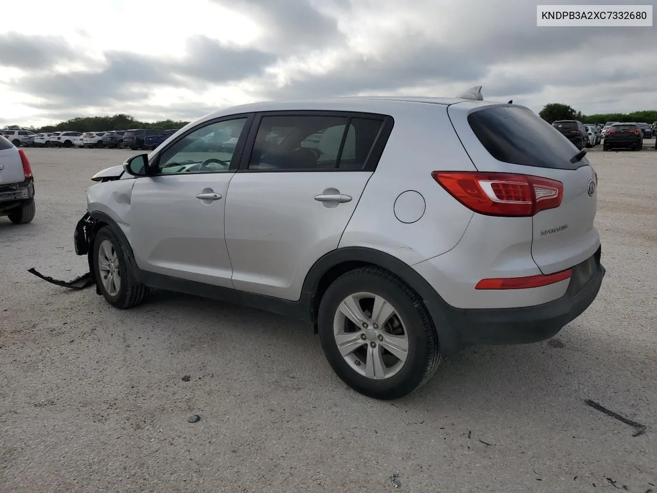 2012 Kia Sportage Base VIN: KNDPB3A2XC7332680 Lot: 72369994