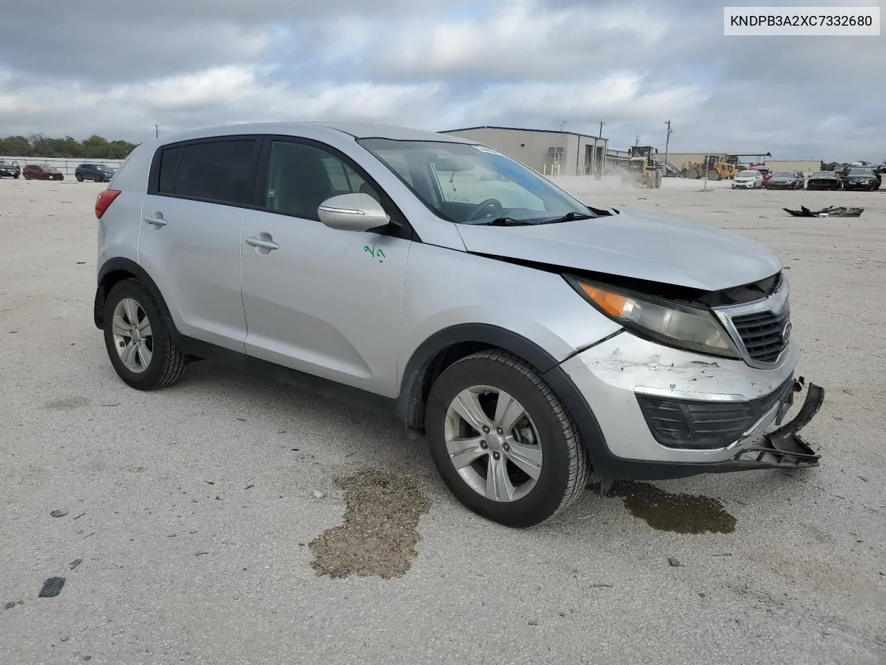 2012 Kia Sportage Base VIN: KNDPB3A2XC7332680 Lot: 72369994