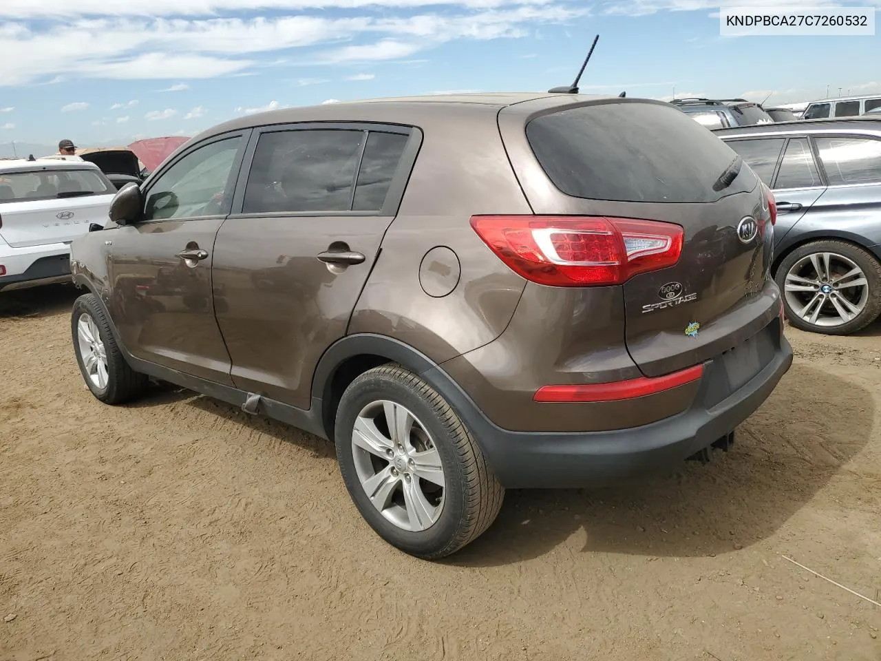 KNDPBCA27C7260532 2012 Kia Sportage Lx