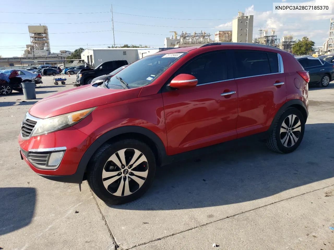 KNDPC3A28C7185370 2012 Kia Sportage Ex